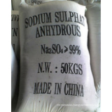 Anhydrous Sodium Sulfate (appearance: white crystalline solid)